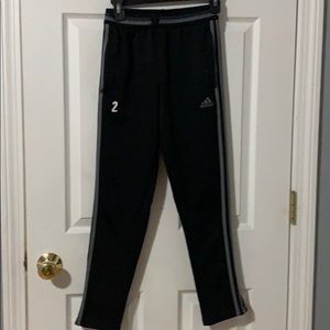 Girls Adidas track pants soccer